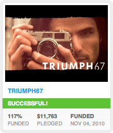 TRIUMPH67 Kickstarter Success!